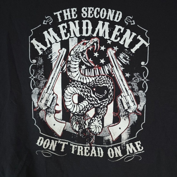 Delta Other - Don't Tread On Me Second Amendment T Shirt Delta Pro Weight Tag Size Adult Large